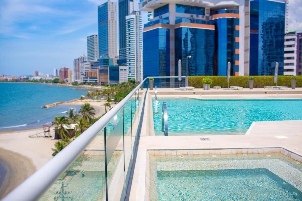 Morros City Espectacular Frente A La Playa Cartagena Dış mekan fotoğraf